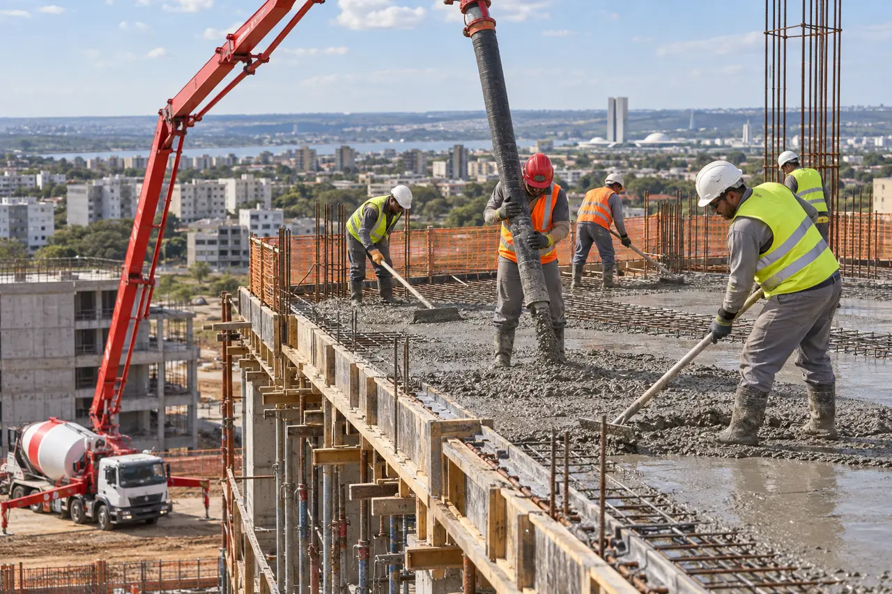 Operação de concreto usinado no Distrito Federal 3