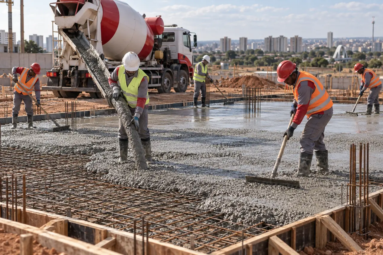 Operação de concreto usinado no Distrito Federal 4